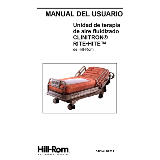 User Manual, Clinitron Rite-Hite, Spanish