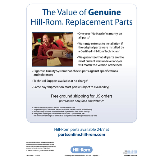 Genuine HR Replacement Parts