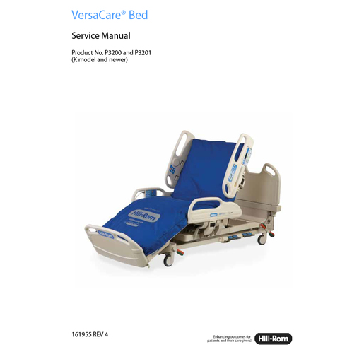 Service Manual, VersaCare Bed Model K & Up