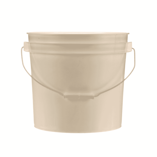 White Plastic Pail, 3 1/2 Gal White Plastic Pail, 3 1/2 Gal
